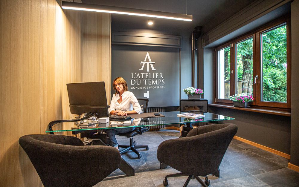 Nicole Herren Owner of L'Atelier du Temps Short-Term Rental Agency Courmayeur