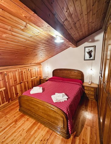il nido_affitti brevi_gressan_letto