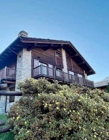 Les Marmottes Chalet Pompon Cogne affitti facciata