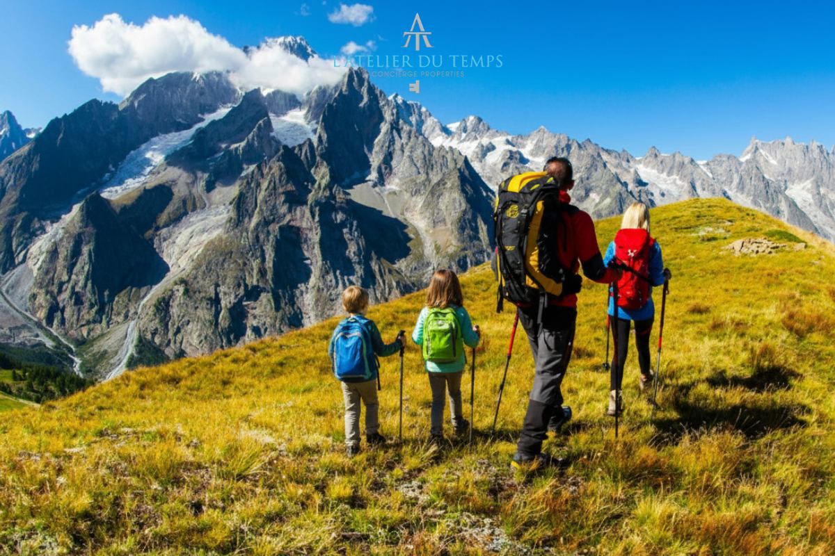 Courmayeur Families Tracking Kids Summer