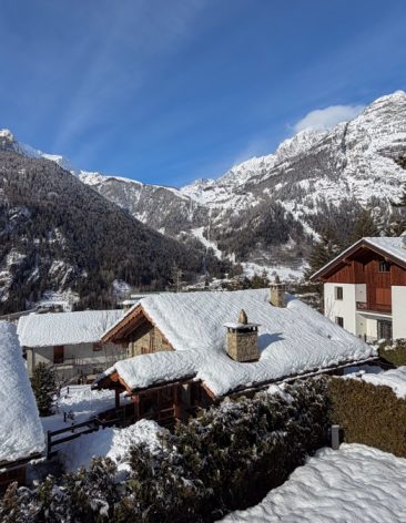 chalet_crammont_affitti brevi_pussey Chalet Crammont vista sul comprensorio sciistico